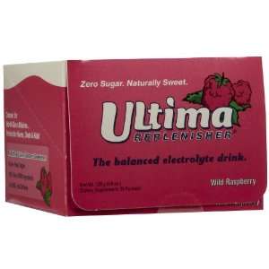 Wild Raspberry Replenisher Box 30 packets by Ultima Replenisher