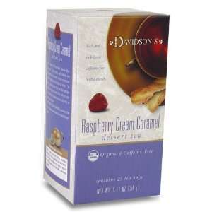 Raspberry Cream Caramel Box 25 Grocery & Gourmet Food