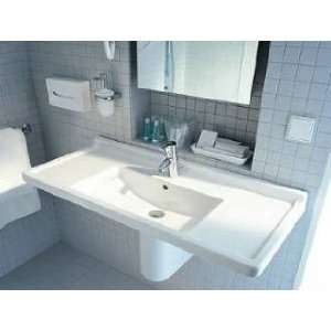  Duravit D1902600 White Starck 3 Furniture Wash Basin with 