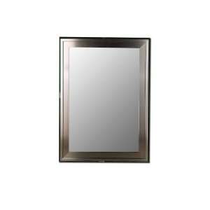   mirror with stainless inlet. by Hitchcock Bufferfield