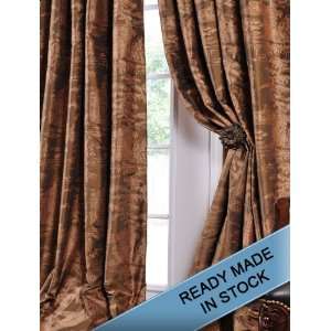    Colonial Toile Printed Silk Curtains & Drapes