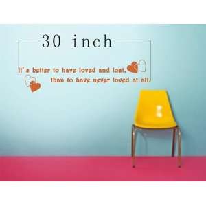   sticker wall mural decor better to have loved quotes