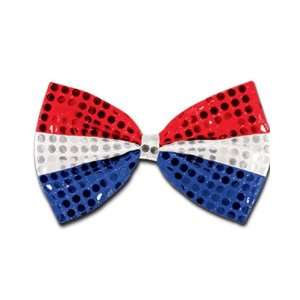  Beistle 60703B Red, White And Blue Disco Dot Bowtie 