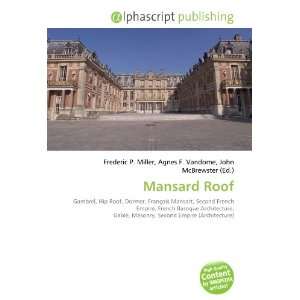  Mansard Roof (9786133714861) Books