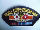 miltary patches signal corps korean war 