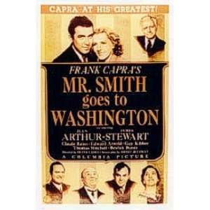 MR SMITH GOES TO WASHINGTON   VINTAGE MOVIE POSTER(Size 26x38)