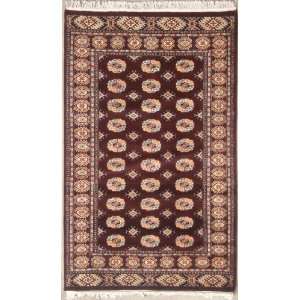 10 Pak Mori Bokhara Area Rug with Wool Pile    Category 4x6 Rug 