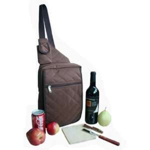Two Person Wine & Cheese Tote in Chocolate  Kitchen 