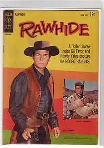 Rawhide #1 VG 1963 Gold Key TV Western Comic Eastwood  