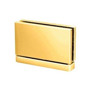 LAURENCE CRL Gold Plated New York Glass to Curb Bottom Mount 