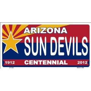   Arizona Centennial Sun Devils License Plate Auto Tag 