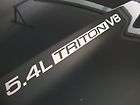 4L Triton V8 Decals Ford F150 F250 F350 SVT 2010 09 08 07 06 05 04 