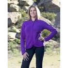 Tri Mountain Womens Easy Care Sweater Fleece Full Zip Jacket, OATMEAL 