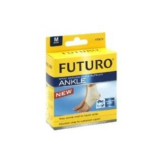  Futuro Ankle Around Support Wrap # 47875, Medium/ pack, 2 