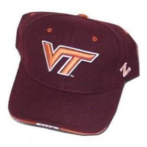  Zephyr Virginia Tech Hokies Maroon Gamer Hat Sports 