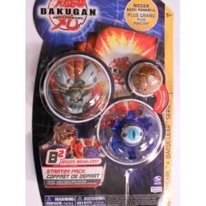  Bakugan Battle Brawlers Starter Pack Haos (Gray) Bee Striker 