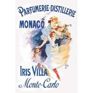  Parfumerie Distillerie   Monaco   Poster by Jules Cheret 