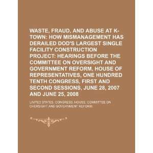  Waste, fraud (9781234098735) United States. Congress 