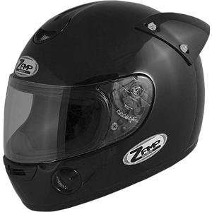 Zamp RZ 10 Solid Helmet   Large/Black Automotive