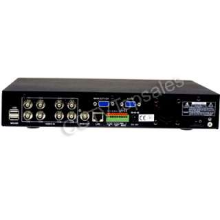 CH H.264 DVR Surveillance CCTV Security System 8CH  
