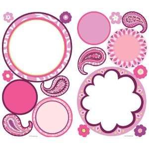   Paisley Dry Erase Peel & Stick Wall Decals