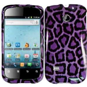  Hard Purple Leopard Case Cover Faceplate Protector for Huawei 