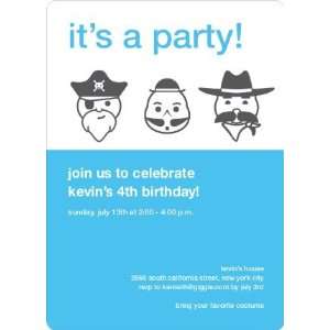  Costume Party Birthday Party Invitations Health 