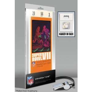  Super Bowl VII (7) Mini Mega Ticket