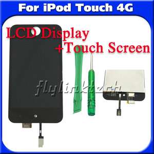 ia24t LCD Display DIGITIZER Touch screen glass replace for iPod 4 Gen 