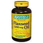 Good N Natural Flaxseed Oil (Linseed) 1000 mg Organic, 60 Softgels 