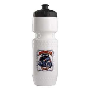 com Trek Water Bottle White Blk American Biker Americas Finest Born 