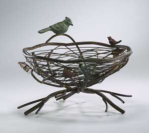 Bird Nest Basket Container Tabletop  