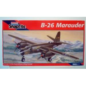  B 26 Marauder Snaptite Kit by Monogram Scale 172 Toys 