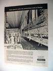 Stanley Air Curtain open air door system 1969 print Ad