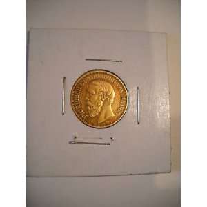  1872 10 German Marks in gold from Baden Nice rare coin XF 