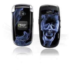  Design Skins for Samsung X660   Smoke Skull Design Folie 