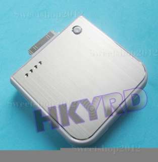   Portable 1900mAh Battery Mobile Charger for iPhone 4G 3G IPod  