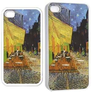  cafe terrace at night iPhone Hard 4s Case White Cell 
