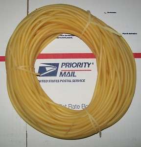 50 FEET  LATEX RUBBER TUBING SURGICAL GRADE 1/4  NEW  