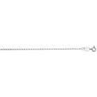   Nickel Free Long Curb Link Very Thin Chain, 24 in. Italian Necklace