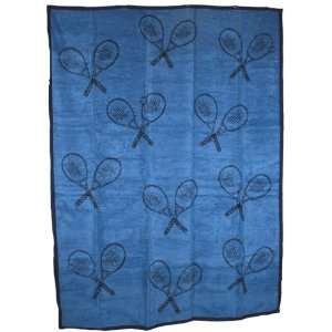  Tennis 60% Cotton/ 40% Acrylic Blanket