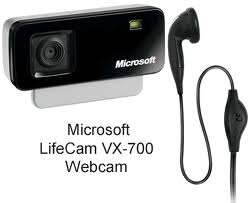 Microsoft LIFECAM VX 700 WebCam + MIC Web Cam AMC 00022  