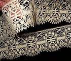 ANTIQUE LACE TRIM Remnants Victorian SEW Doll Clothes Cutters Crafts