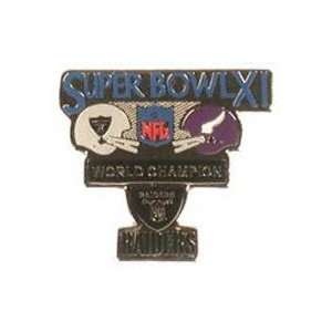  NFL Super Bowl Pin   Super Bowl 11 Pin