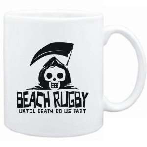 Mug White  Beach Rugby UNTIL DEATH SEPARATE US  Sports  