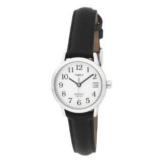   Timex Womens T29291 Classic Black Leather Strap Watch Timex Watches