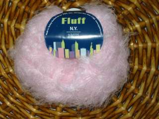 FLUFF Eyelash yarn N.Y. Yarns SOFT PINK color 07  