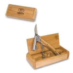   Bay Packers Elan Corkscrew with Bamboo Carrying Case 