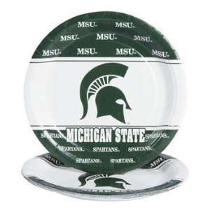  NCAA™ Michigan State Spartans Dessert Plates   Tableware 