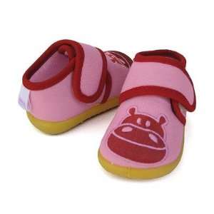   Modern Basics SLHP   PK Boo Hippo Slippers in Pink Size Medium Baby